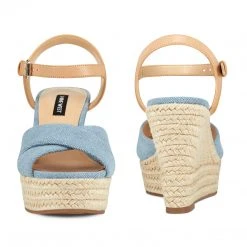Nine West Dane Espadrille Wedge Sandals Weave Got You