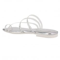 Nine West Darbie Flat Toe Ring Slide Sandals 9 Nine West Darbie Flat Toe Ring Slide Sandals