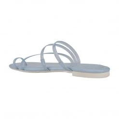 Nine West Darbie Flat Toe Ring Slide Sandals 9 Nine West Darbie Flat Toe Ring Slide Sandals