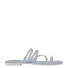 Nine West Darbie Flat Toe Ring Slide Sandals 1 Nine West Darbie Flat Toe Ring Slide Sandals