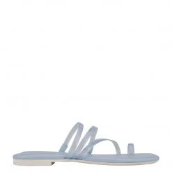 Nine West Darbie Flat Toe Ring Slide Sandals