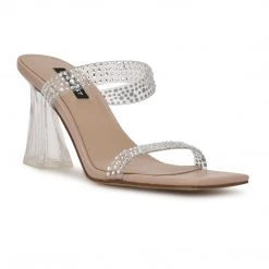 Nine West Darla Heeled Slide Sandals