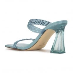 Nine West Color Pop Darla Heeled Slide Sandals