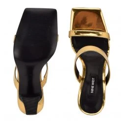 Nine West Heel Appeal Darla Heeled Slide Sandals
