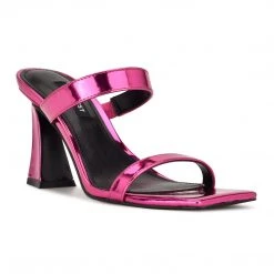 Nine West Darla Heeled Slide Sandals
