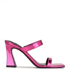 Nine West Darla Heeled Slide Sandals