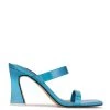 Nine West Darla Heeled Slide Sandals Heel Appeal