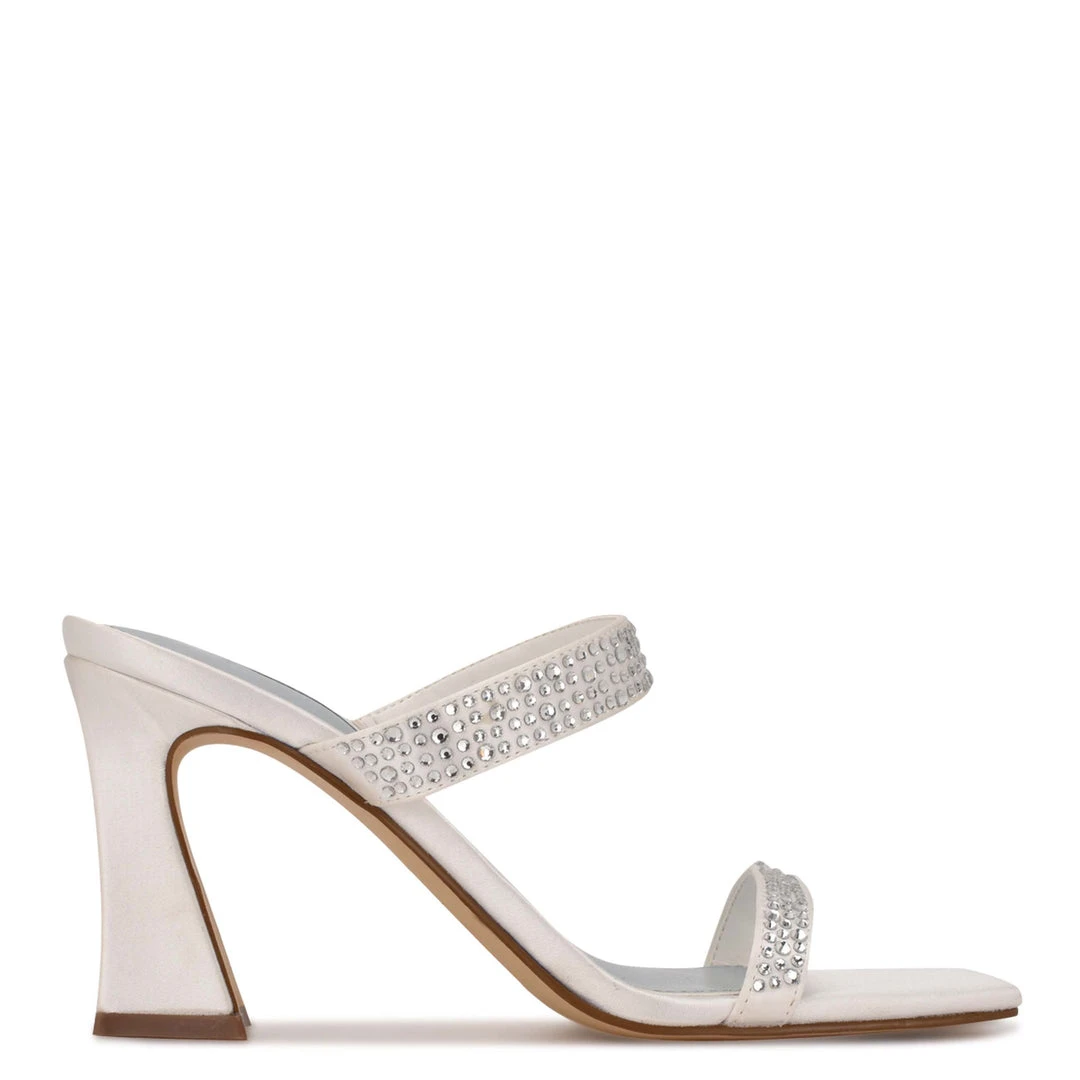 Nine West Bridal Darla Heeled Slide Sandals Nine West Bridal Darla Heeled Slide Sandals