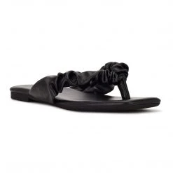 Nine West Daxx Flat Slide Sandals Fun Flats