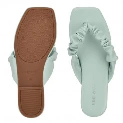 Nine West Daxx Flat Slide Sandals Fun Flats