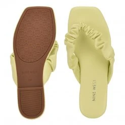Nine West Daxx Flat Slide Sandals Fun Flats