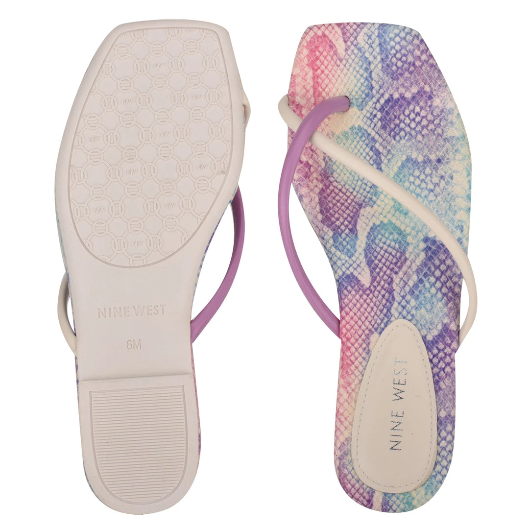 Nine West Day Flat Thong Sandals 7 Nine West Day Flat Thong Sandals