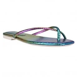 Nine West Day Flat Thong Sandals Fun Flats
