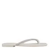 Nine West Metallic Mindset Day Flat Thong Sandals