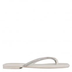 Nine West Metallic Mindset Day Flat Thong Sandals
