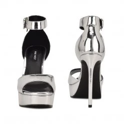 Nine West Debby Platform Sandals High Impact Platforms