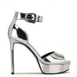 Nine West Debby Platform Sandals High Impact Platforms