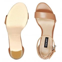 Nine West Dempsey Platform Sandals Heels 7 Nine West Dempsey Platform Sandals Heels