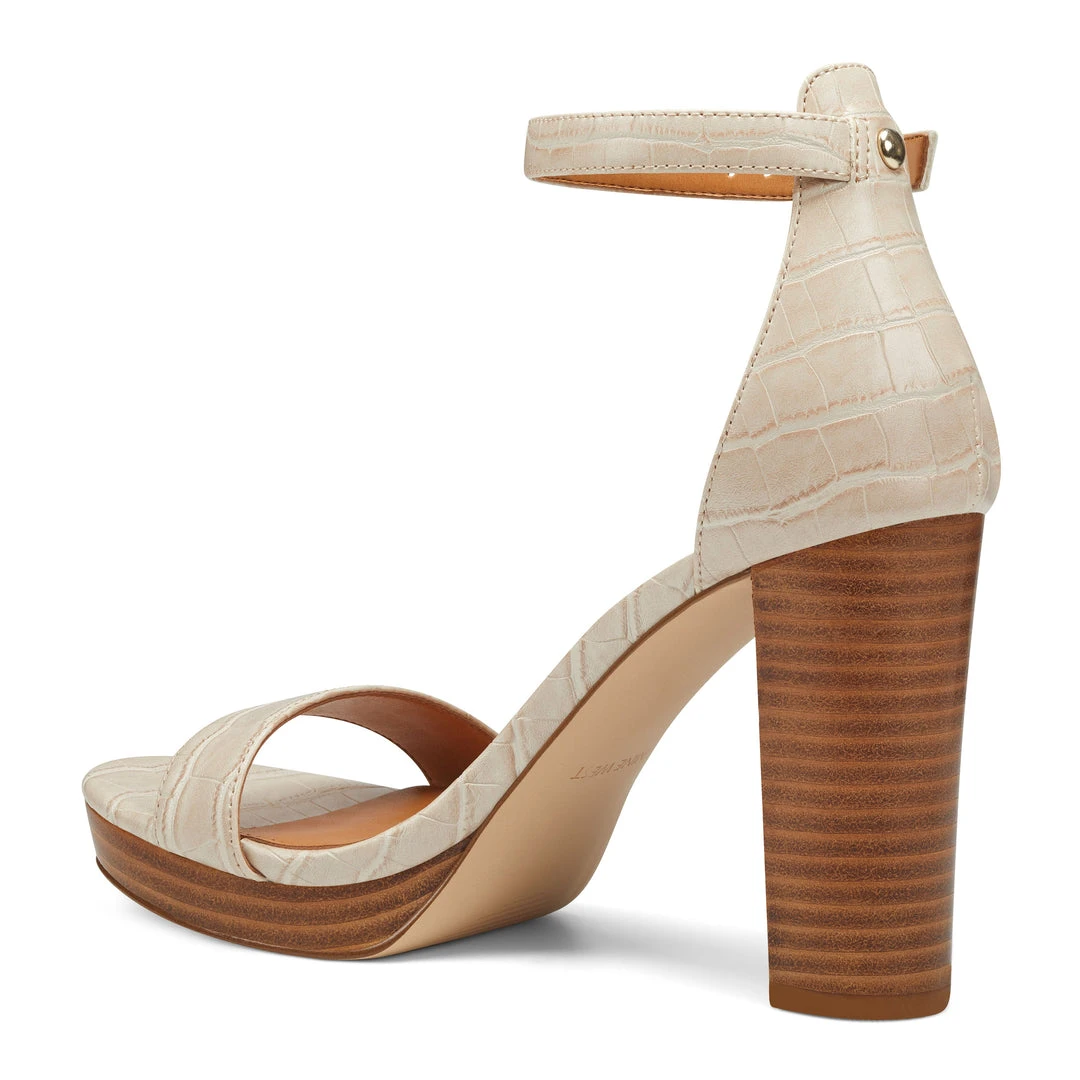 Nine West Heels Dempsey Platform Sandals 5 Nine West Heels Dempsey Platform Sandals