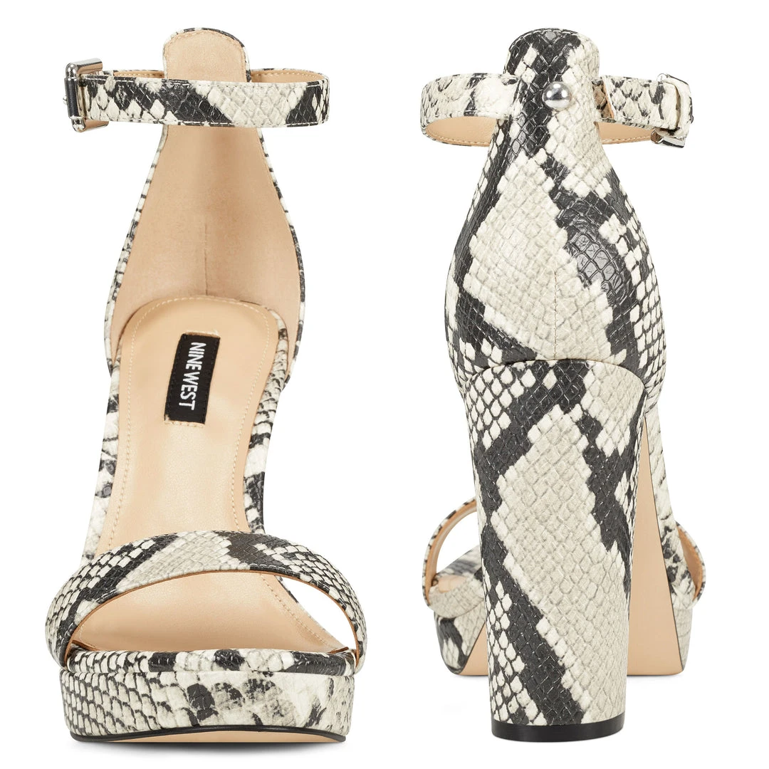 Nine West Dempsey Platform Sandals 7 Nine West Dempsey Platform Sandals
