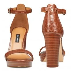 Nine West Dempsey Platform Sandals High Impact Platforms 6 Nine West Dempsey Platform Sandals High Impact Platforms