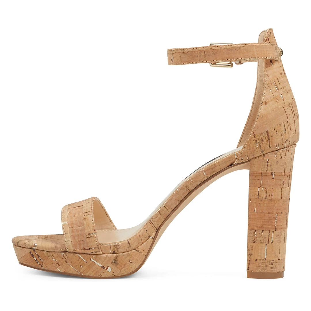 Nine West Dempsey Platform Sandals High Impact Platforms 6 Nine West Dempsey Platform Sandals High Impact Platforms