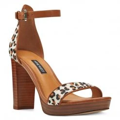 Nine West Dempsey Platform Sandals Heels