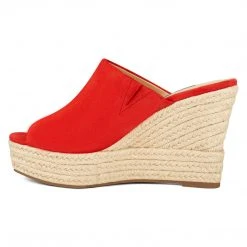 Nine West Weave Got You Denna Espadrille Slide Sandals