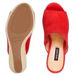 Nine West Weave Got You Denna Espadrille Slide Sandals