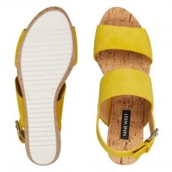 Nine West Dera Platform Wedge Sandals Weave Got You