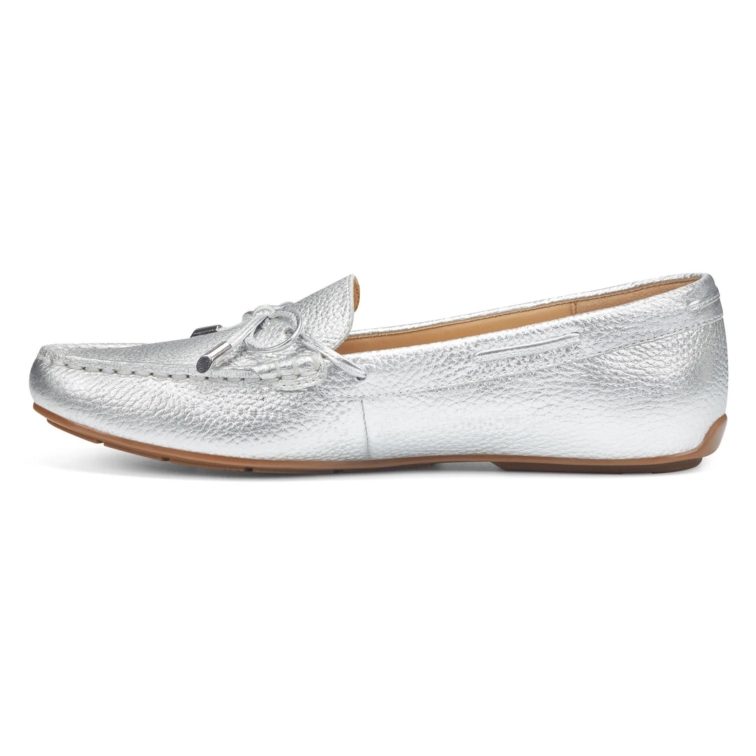 Nine West Metallic Mindset Devon Driver Flats 6 Nine West Metallic Mindset Devon Driver Flats