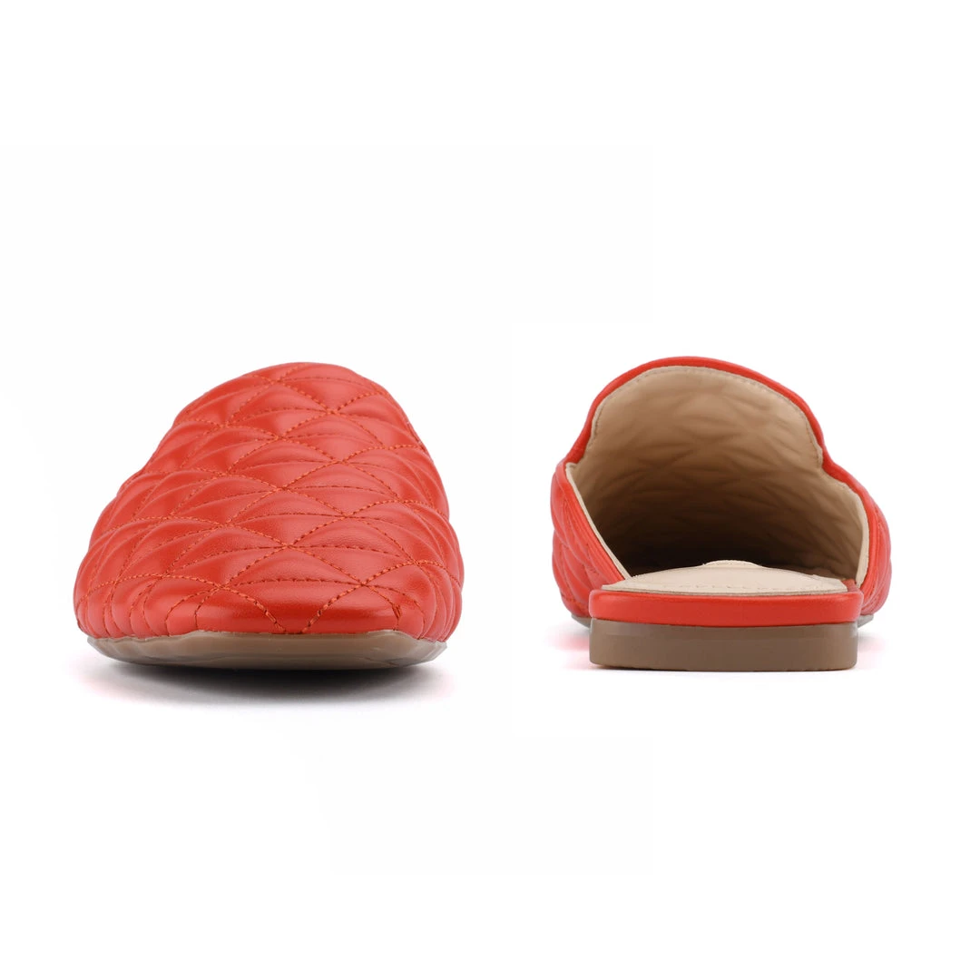 Nine West Color Pop Diamond Flat Mules 6 Nine West Color Pop Diamond Flat Mules