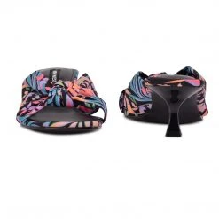 Nine West Dipa Heeled Slide Sandals Heel Appeal