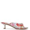 Nine West Dipa Heeled Slide Sandals Heel Appeal