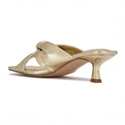 Nine West Heel Appeal Dipa Heeled Slide Sandals 4 Nine West Heel Appeal Dipa Heeled Slide Sandals