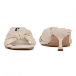 Nine West Dipa Heeled Slide Sandals Heel Appeal