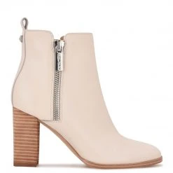 Nine West Heels Dips Block Heel Booties