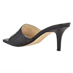 Nine West Donna Heeled Slide Sandals Heels