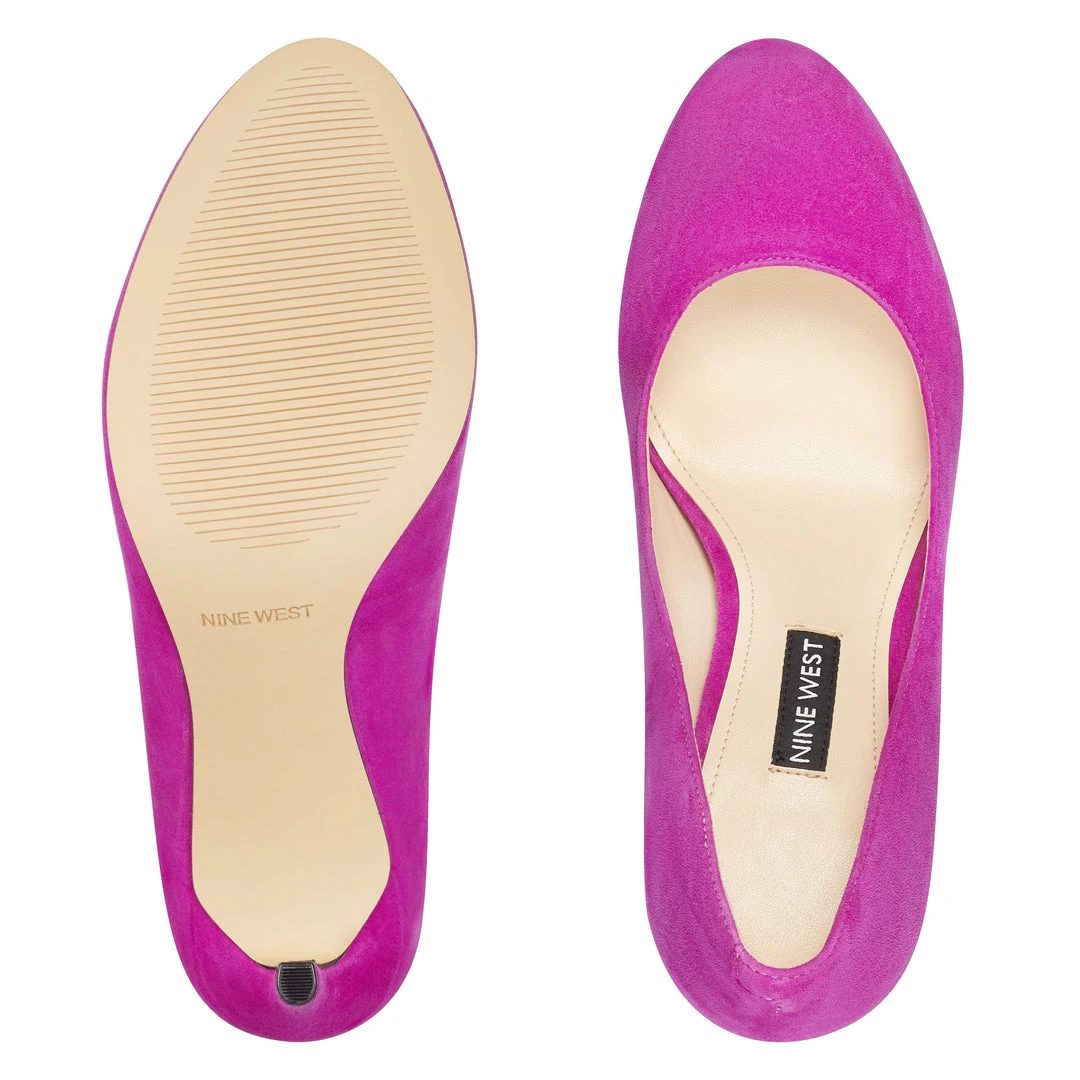 Nine West Heels Dylan Round Toe Pumps 8 Nine West Heels Dylan Round Toe Pumps