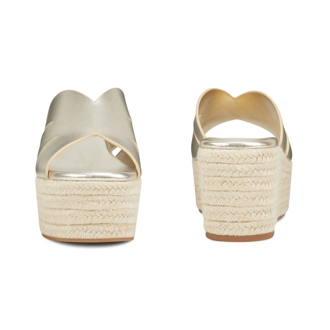Nine West Weave Got You Eddy Espadrille Platform Sandals 7 Nine West Weave Got You Eddy Espadrille Platform Sandals