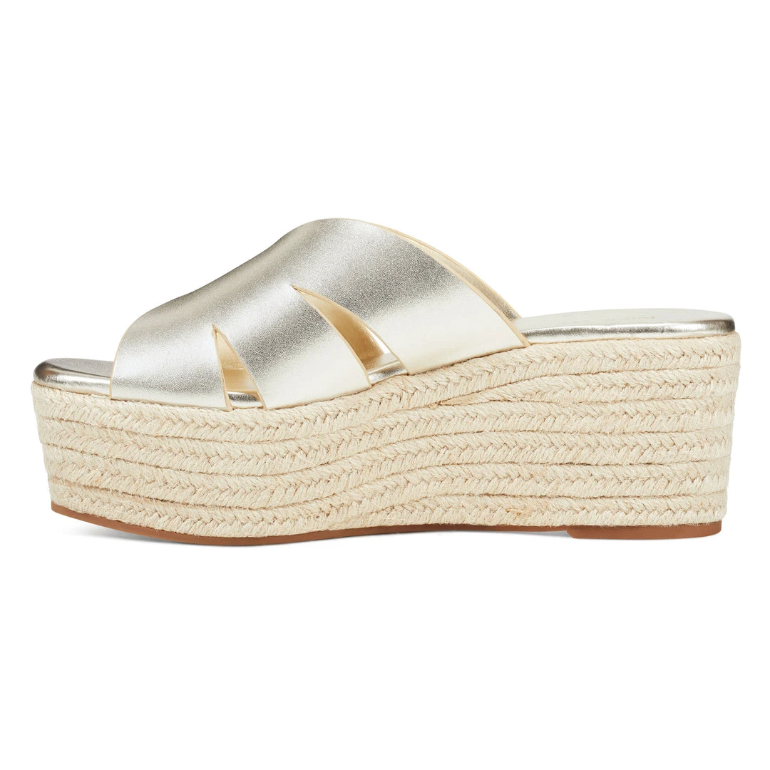 Nine West Weave Got You Eddy Espadrille Platform Sandals 6 Nine West Weave Got You Eddy Espadrille Platform Sandals