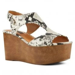 Nine West Edge Platform Sandals Weave Got You
