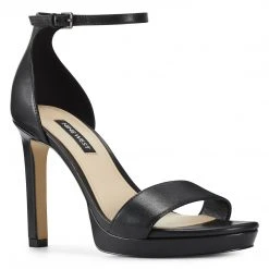 Nine West High Impact Platforms Edyn Ankle Strap Sandals