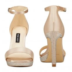 Nine West Heels Edyn Ankle Strap Sandals