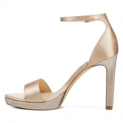 Nine West Heels Edyn Ankle Strap Sandals