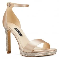 Nine West Heels Edyn Ankle Strap Sandals