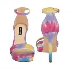 Nine West High Impact Platforms Edyn Ankle Strap Sandals
