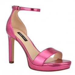 Nine West High Impact Platforms Edyn Ankle Strap Sandals