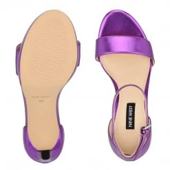 Nine West High Impact Platforms Edyn Ankle Strap Sandals