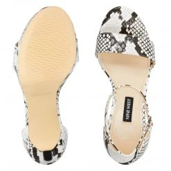 Nine West Heels Edyn Ankle Strap Sandals